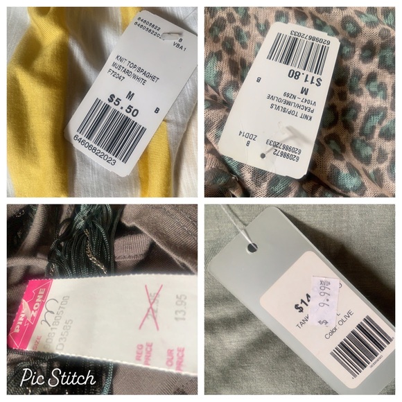 NWT Forever 21 Charlotte Russe tank top lot of 8 - Picture 11 of 12